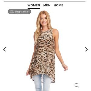 KAREN KANE  tunic Tank top size L